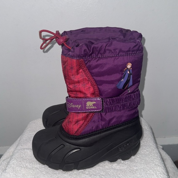 Sorel Flurry Disney X Frozen 2 Princess Anna Little Girl Size 12 - Picture 3 of 6